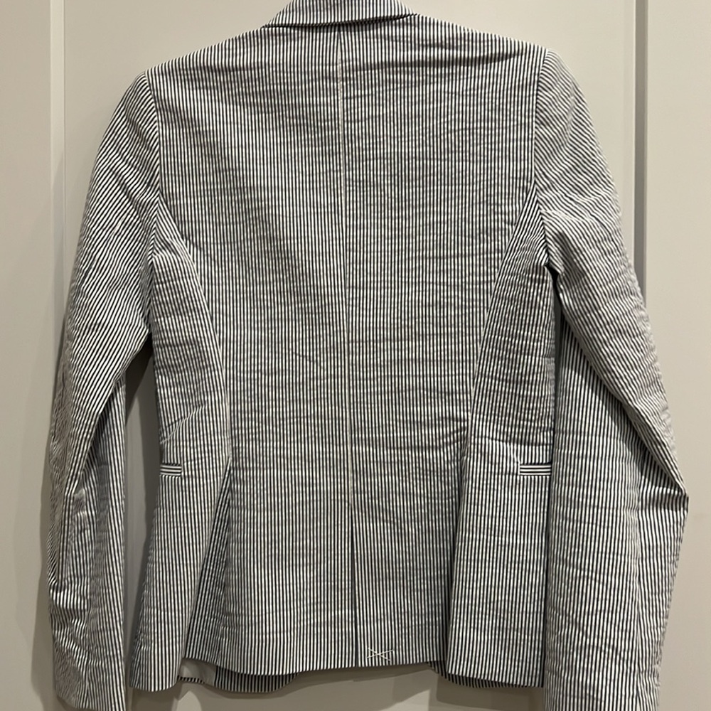 ZARA Striped Blazer NWOT - Picture 7 of 8